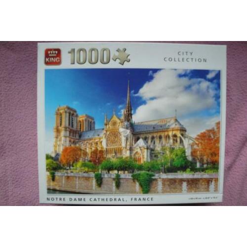 KING CITY COLLECTION PUZZLE 1.000 stukjes voor 2.50euro