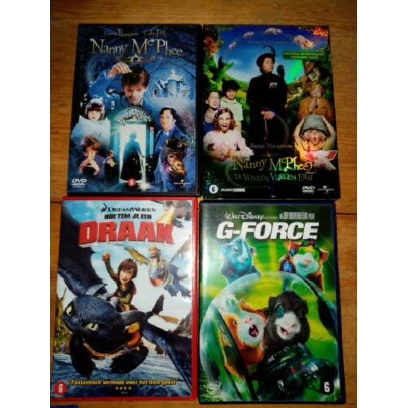 Dvd's met kinderfilms
