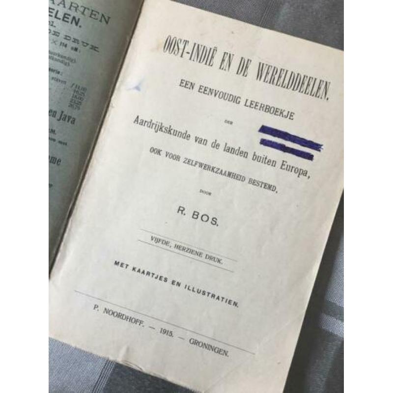Oost-Indie en de werelddeelen 1915