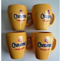4 Originele Chocomel bekers