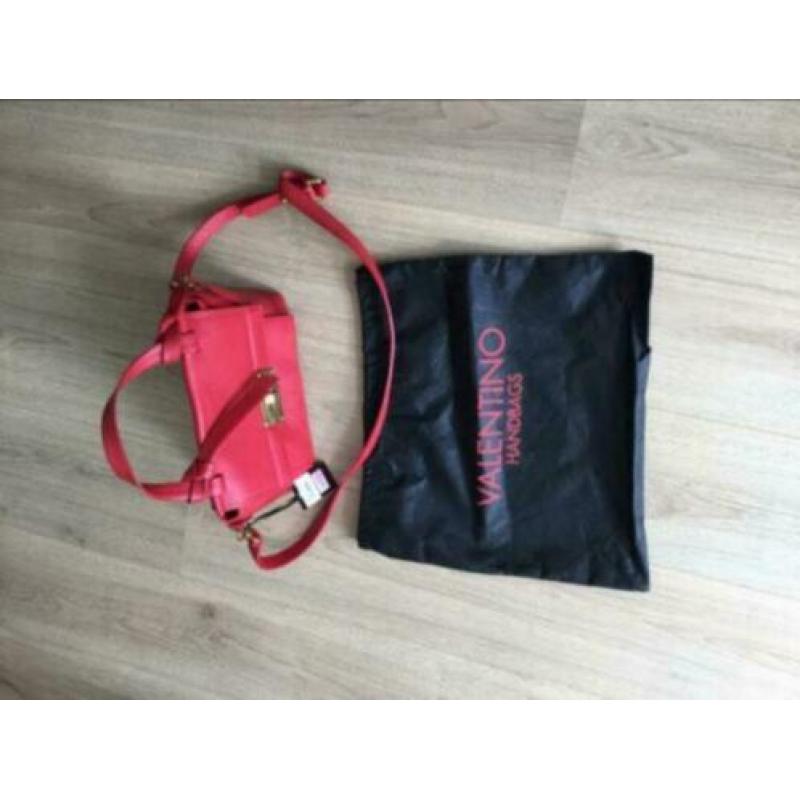 Valentino Spa rood leer nieuw handtas 100% origineel