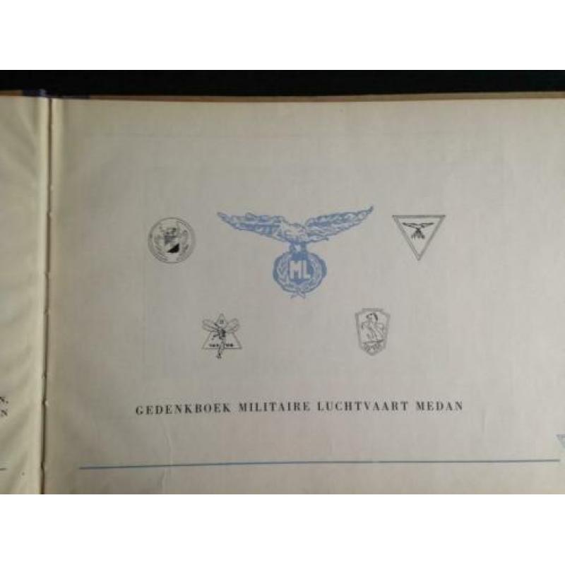 Gedenkboek Militaire Luchtvaart Medan, KNIL