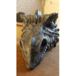 Black Dragon beeldje, waxinelichthouder en notitieboek