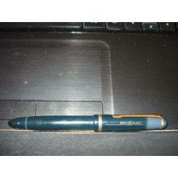 OUDE VULPEN VINTAGE MOND BLANC 342G met GOUDEN PIN 585 14 C