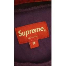 Supreme Small Box Pique Tee Dark Purple