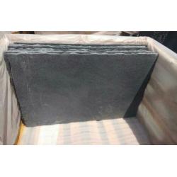 nostalgische vloer Castle Stone Black 60x90 cm verouderd