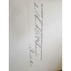 Boek, uit bibliotheek van E.W. Insinger