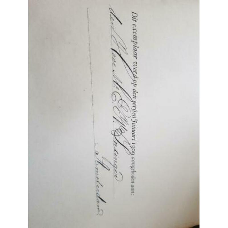 Boek, uit bibliotheek van E.W. Insinger