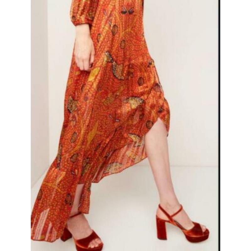 Ba&sh lange asymmetrische wikkel rok mt 1 (XS)