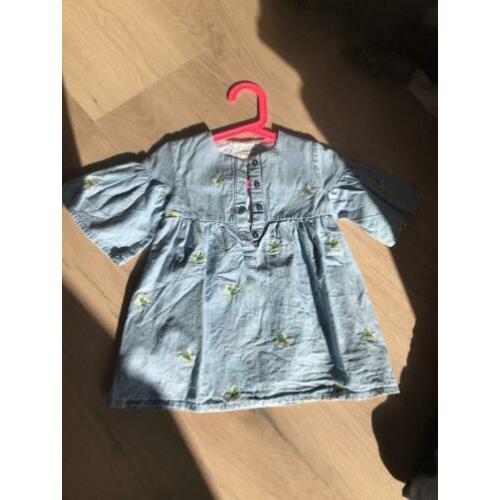 Spijkerjurkje maat 86 van mango