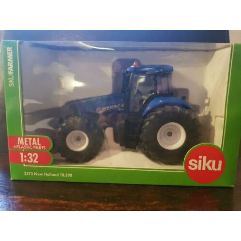 Siku 1:32, New Holland, mf en joskin kar