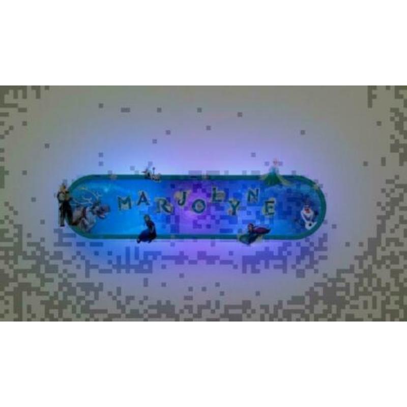 Disney Frozen Wandlamp - Gepersonaliseerd