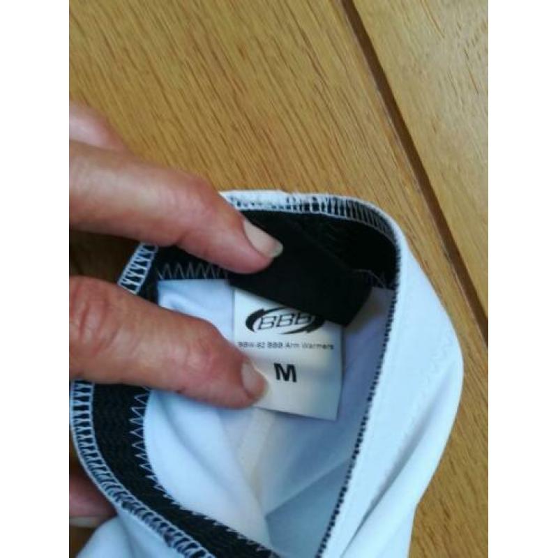 BBB armwarmers wit maat M - nieuw -