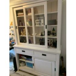 Perpignan buffetkast grenen wit 212x142x49 cm