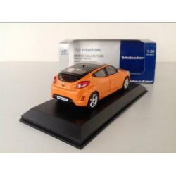 Hyundai Veloster (Oranje) 1:38 Nieuw in ovp