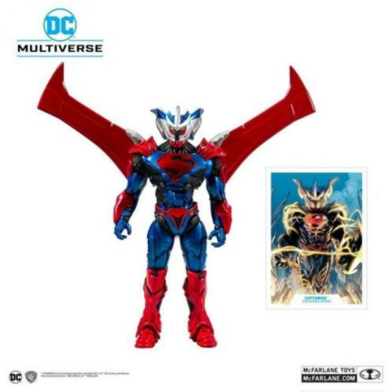 Superman Unchained AF Superman (Unchained Armor) 18 cm