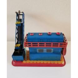 Blikken speelgoed generator/stoommachine met jakobsladder
