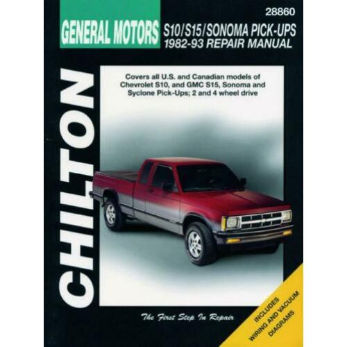 GM - Chevrolet S10 / S15 Pick-Ups 1982 - 1993 Gratis verz.