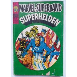 MARVEL SUPERBAND Comics / SUPERHELDEN 1974