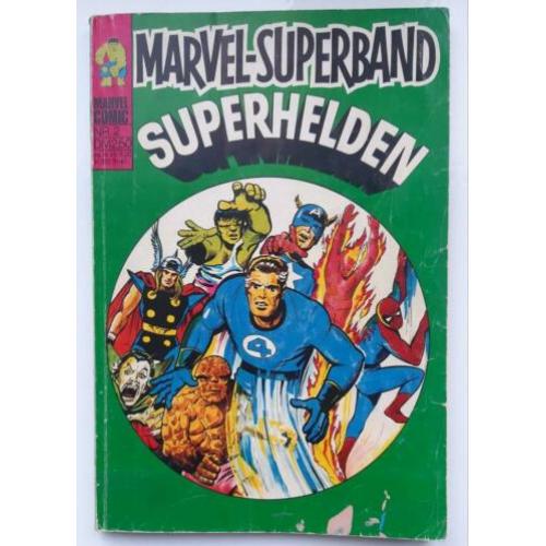 MARVEL SUPERBAND Comics / SUPERHELDEN 1974