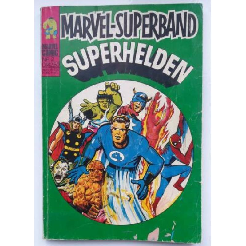 MARVEL SUPERBAND Comics / SUPERHELDEN 1974