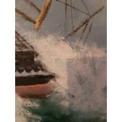 Voc schip schilderij