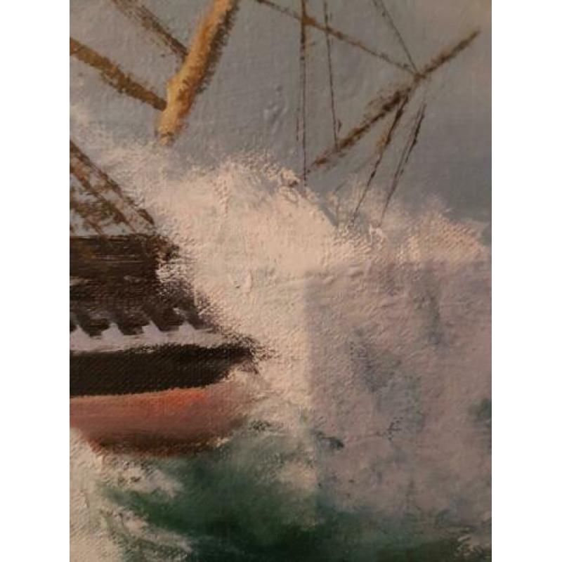 Voc schip schilderij