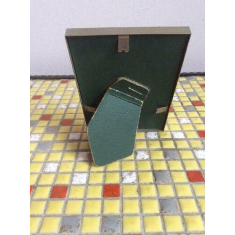 Fotolijst, bol glas, Jyden, vintage, klein