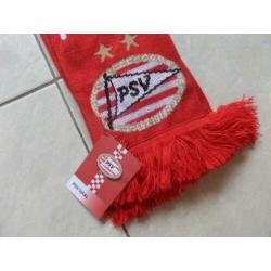 PSV Eindhoven mutsen en sjaal (5 stuks)