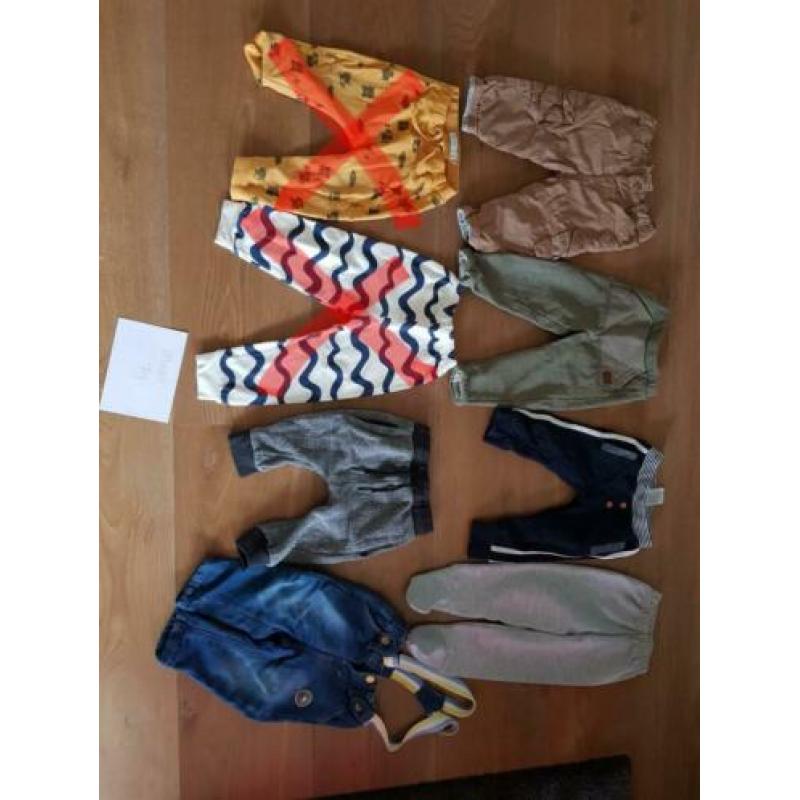 Groot kleding pakket maat 74 35 stuks jongen