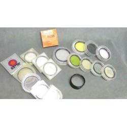 Filters 21 stuks 49 mm B&W Voorzetlens 3x 49 mm I