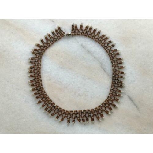 Vintage Kraagketting Kralen Ketting