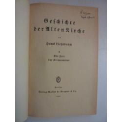 Hans Lietzmann - Geschichte der Alten Kirche 4 delen