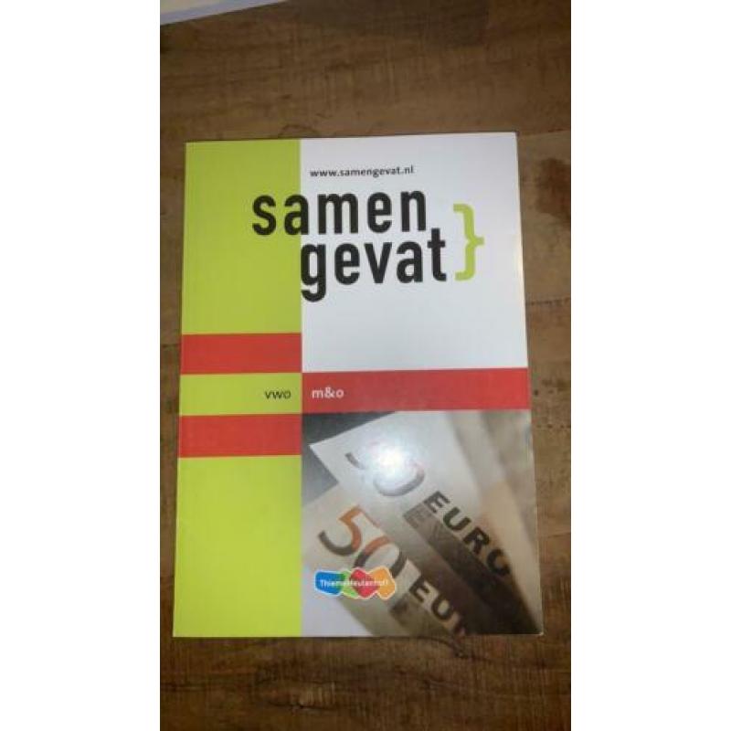 Examenbundel en samengevat VWO M&O