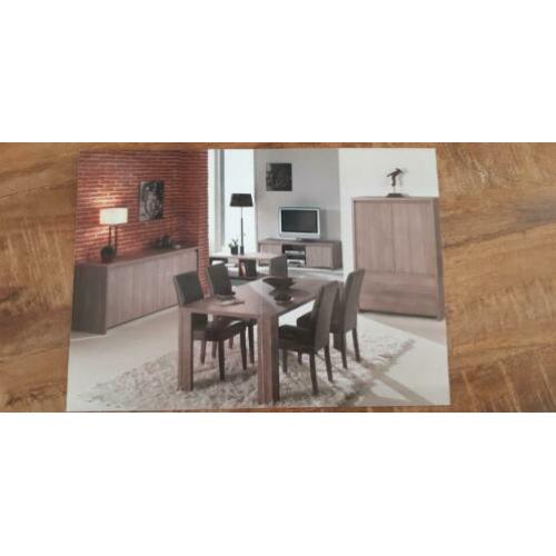 Starters meubelset, eettafel, salon, tv, dressoir