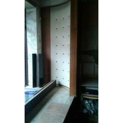 Toneel Decor Stand Achterwand Interieur Shop Theater Hout