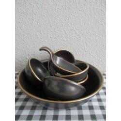 Leuk Vintage Pindasetje / Sauskommetjes Retro