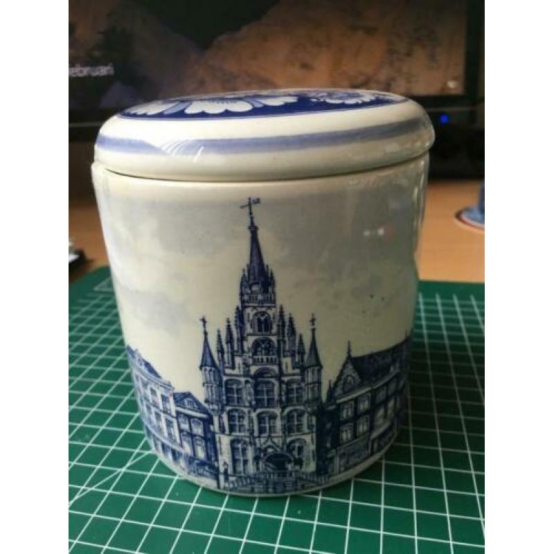 Goudse stroopwafel pot