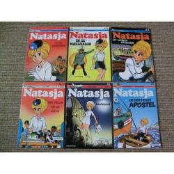 Deel 1 t/m 9 uit de reeks van Natasja