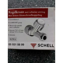 Schell Regelkraan met schuine zitting