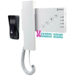 Deur intercom, Phone intercom 2-weg deurbewaking
