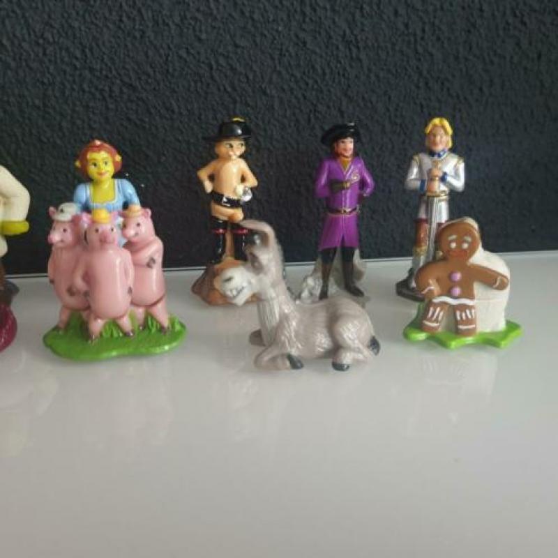 Ferrero suprise poppetjes van Shrek