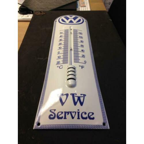 VW emaille thermometer