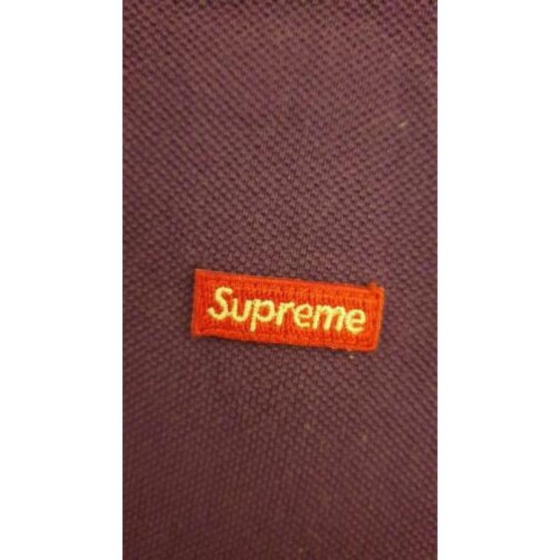 Supreme Small Box Pique Tee Dark Purple