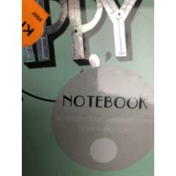 Kleine handletter notebook