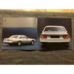 Brochure / folder Ferrari 412