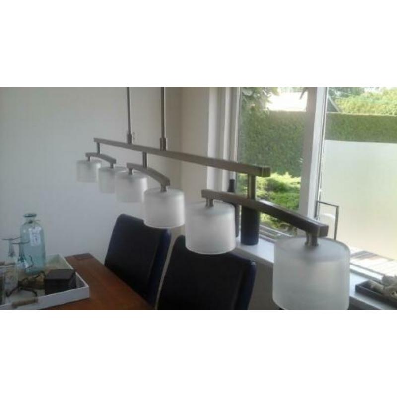 Hanglamp voor boven de eettafel. Als nieuw!!