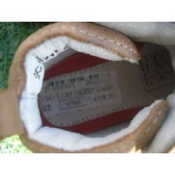 Schoentjes baby maat 23 nubuck leer Keq klittenband nieuw