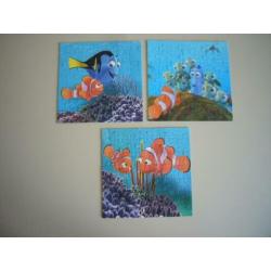 Finding Nemo Disney 3 x 49 stukjes legpuzzel Ravensburger