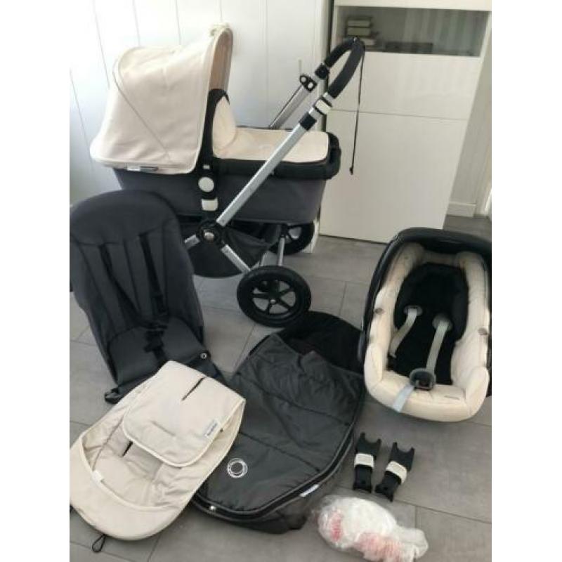 Mooie Bugaboo cameleon 3in1 + maxi cosi pebble..